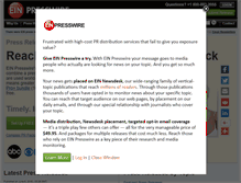 Tablet Screenshot of einpresswire.com